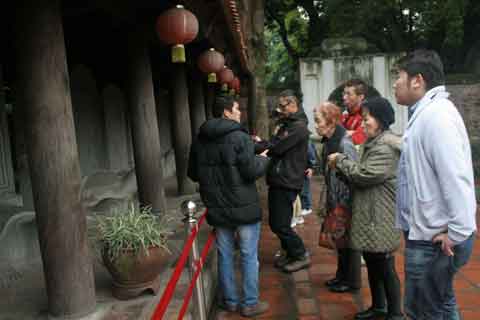 Bia đ&aacute; Tiến sĩ ở Văn Miếu những điều chưa biết